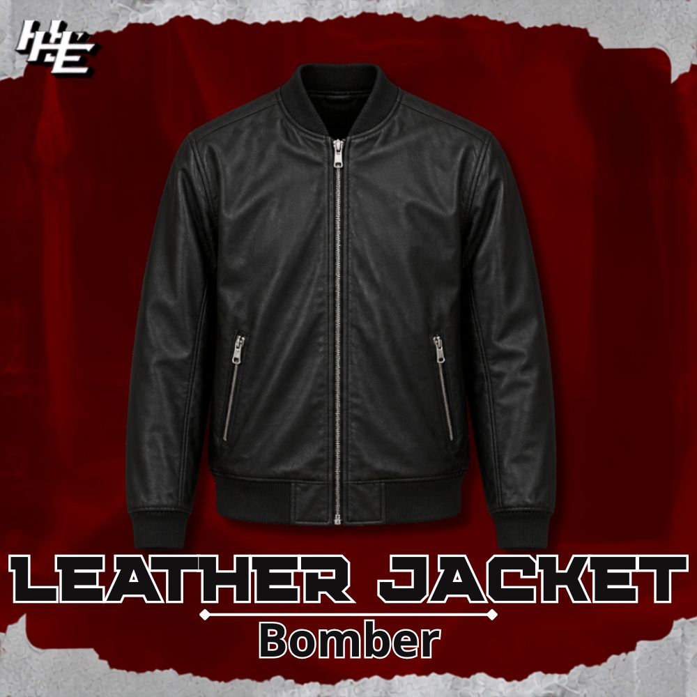 Bomber Leather Jacket
